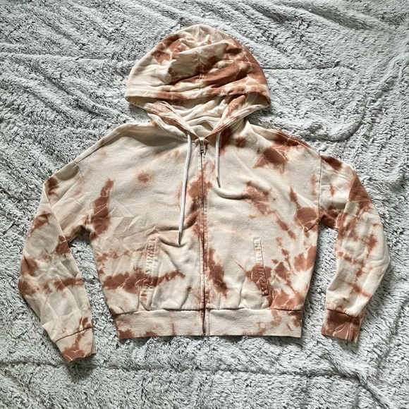 Garage tie dye zip hoodie - Picture 1 of 2